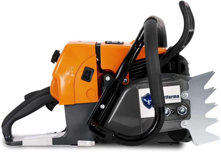 G660 Benzin-Kettensägen-Antriebskopf, Ergonomischer Griff, Schnellerer Start, Kunststoff-Eisen, G660-Kettensägen-Antriebskopf, Einfache Bedienung für Bäume