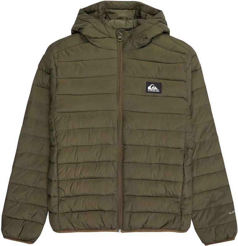 Quiksilver - Scaly - Gewatteerde Jas - Groen - 14 Years Jongens