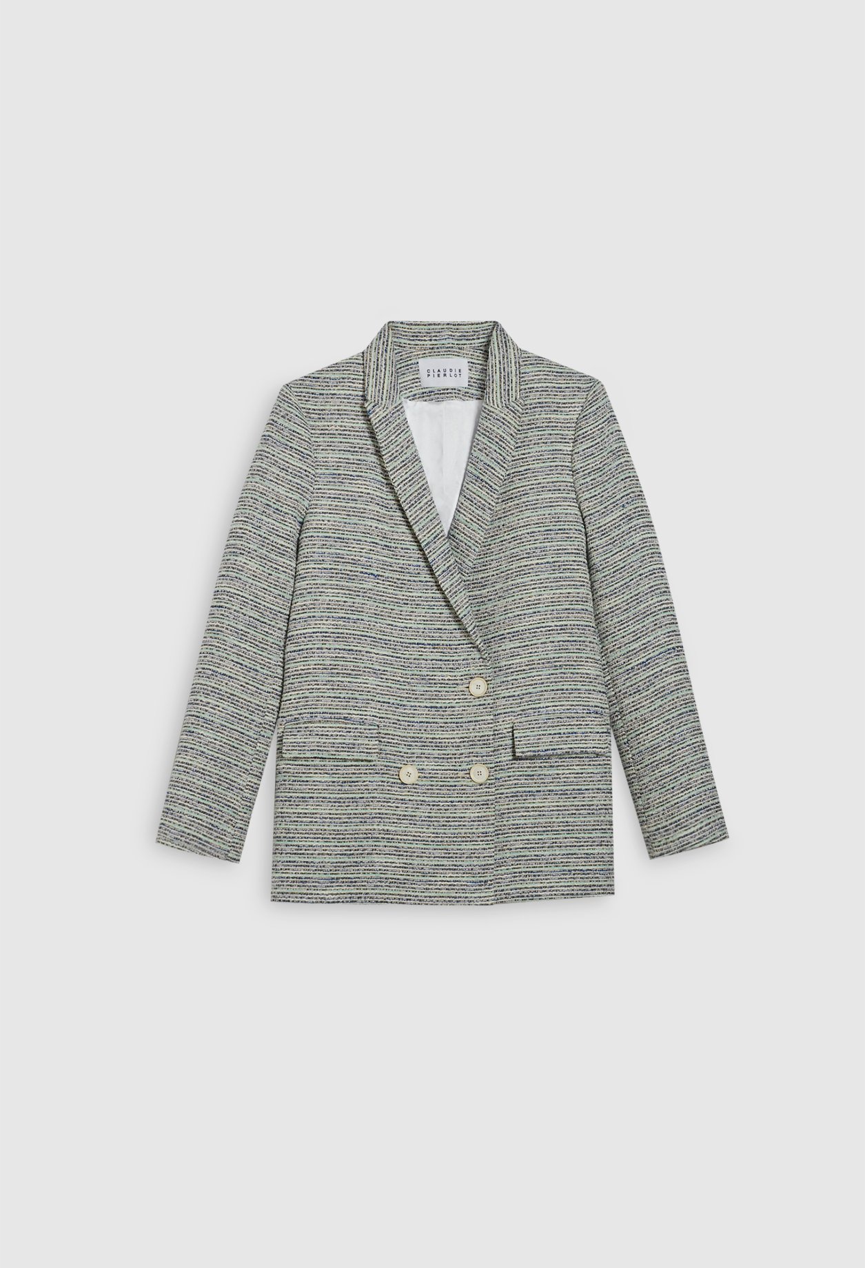 Veste &agrave; rayures