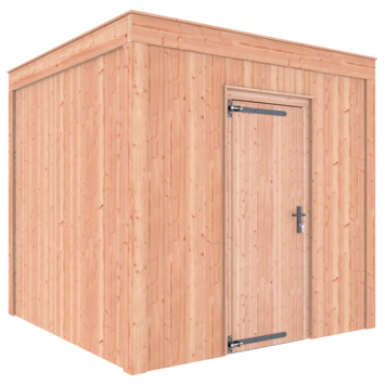 Tuinhuis Douglas hout onbehandeld 255 x 255 cm