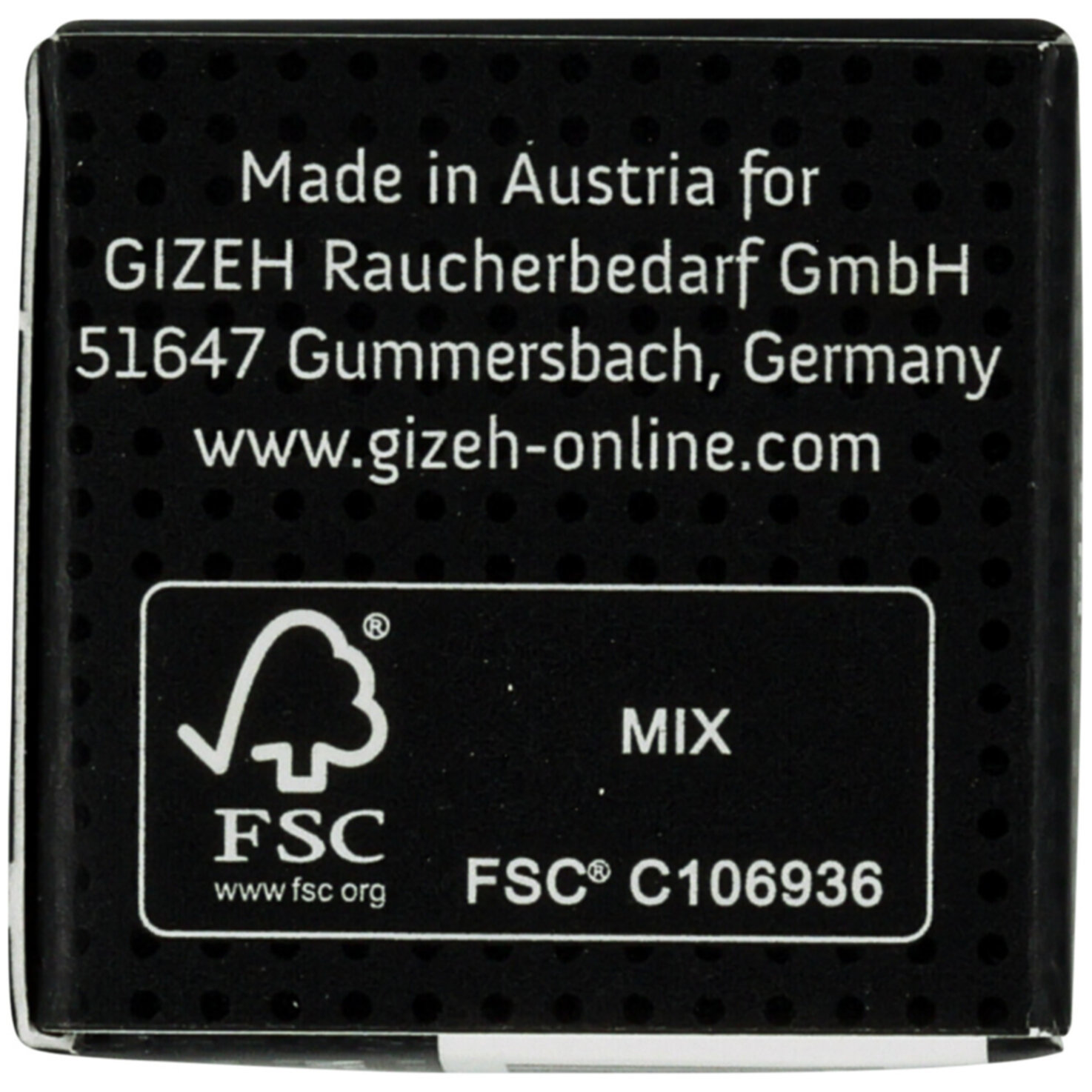 Gizeh Black Rolls Slim