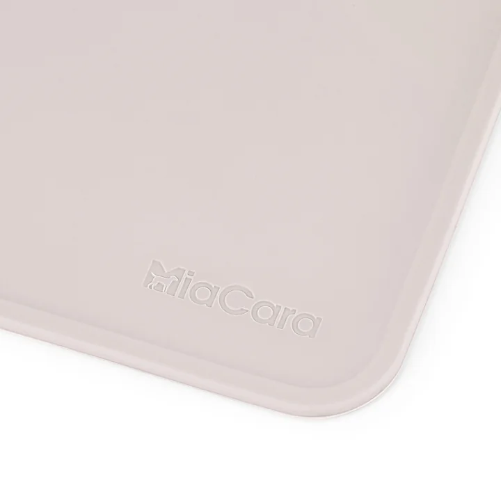 MiaCara - Tova Hundenapfmatte, 50 x 35 cm, greige