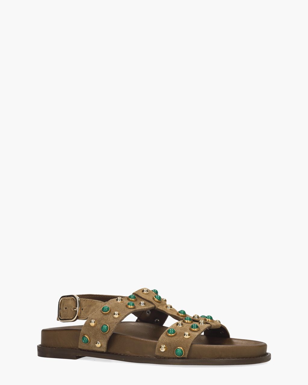 Inuovo D51009 Bruin Damessandalen