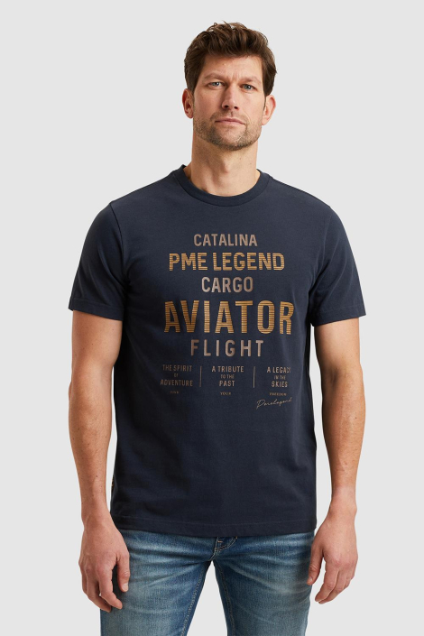 PME legend blauwe heren t-shirt