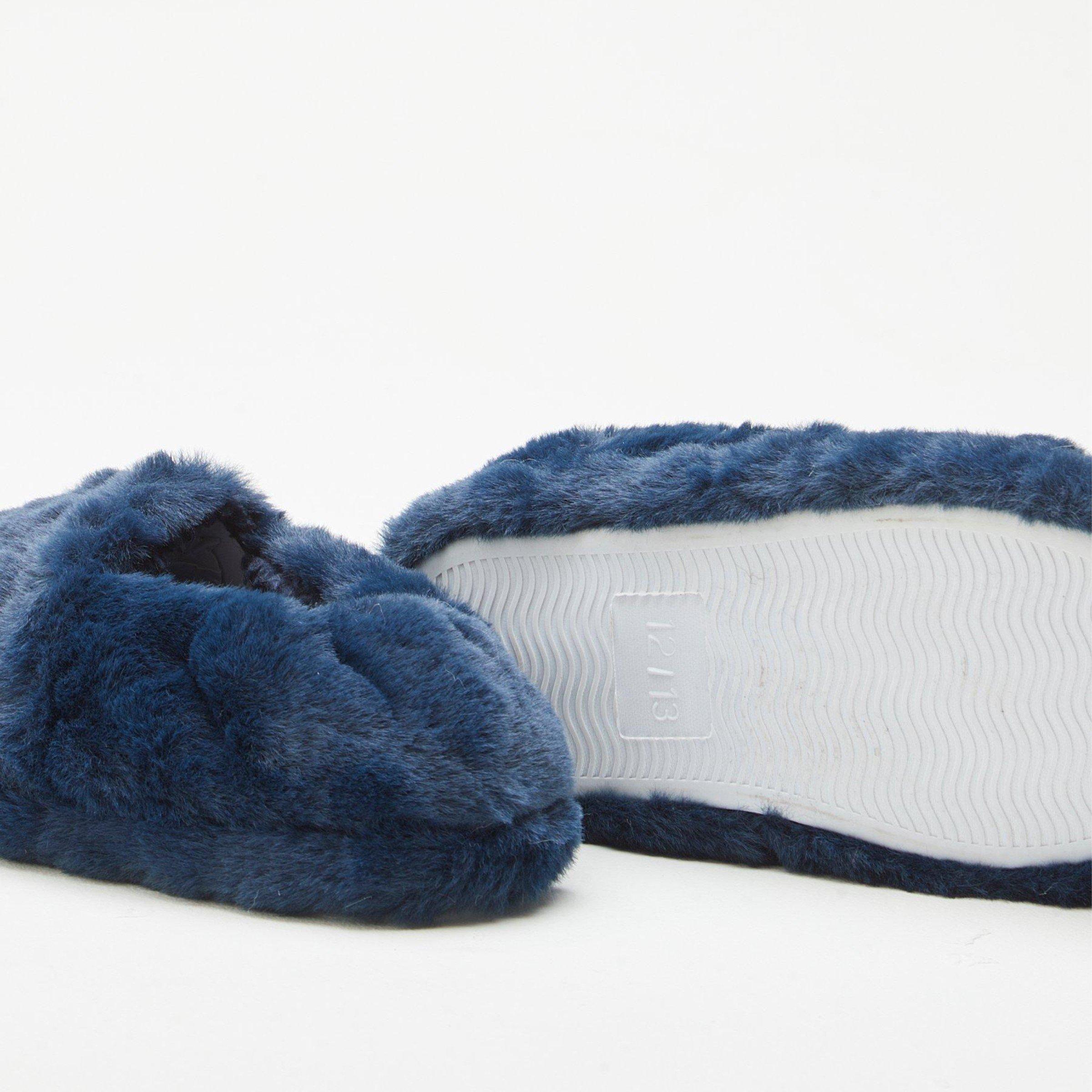 Be You Studio Boys Faux Fur Slipper