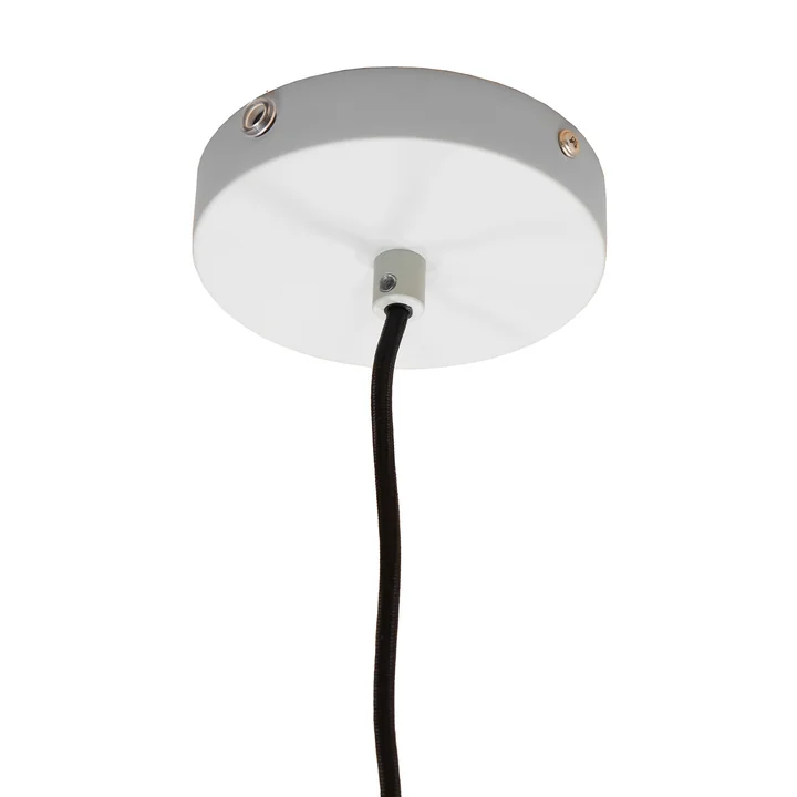 Nuuck - Finn Pendelleuchte Ø 22 cm, opal weiss / grau