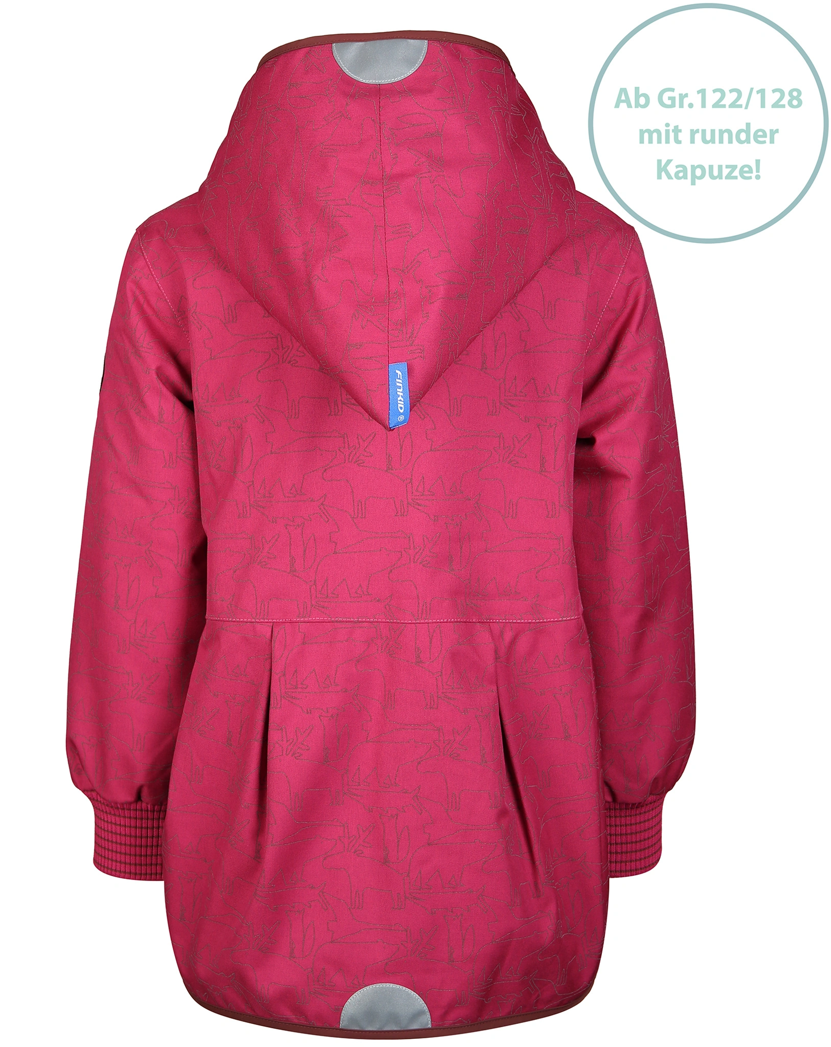 Outdoorjacke 2 in 1 AINA ICE in raspberry/sable