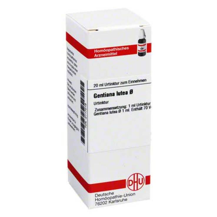 DHU Gentiana lutea Urtinktur, 20 ml