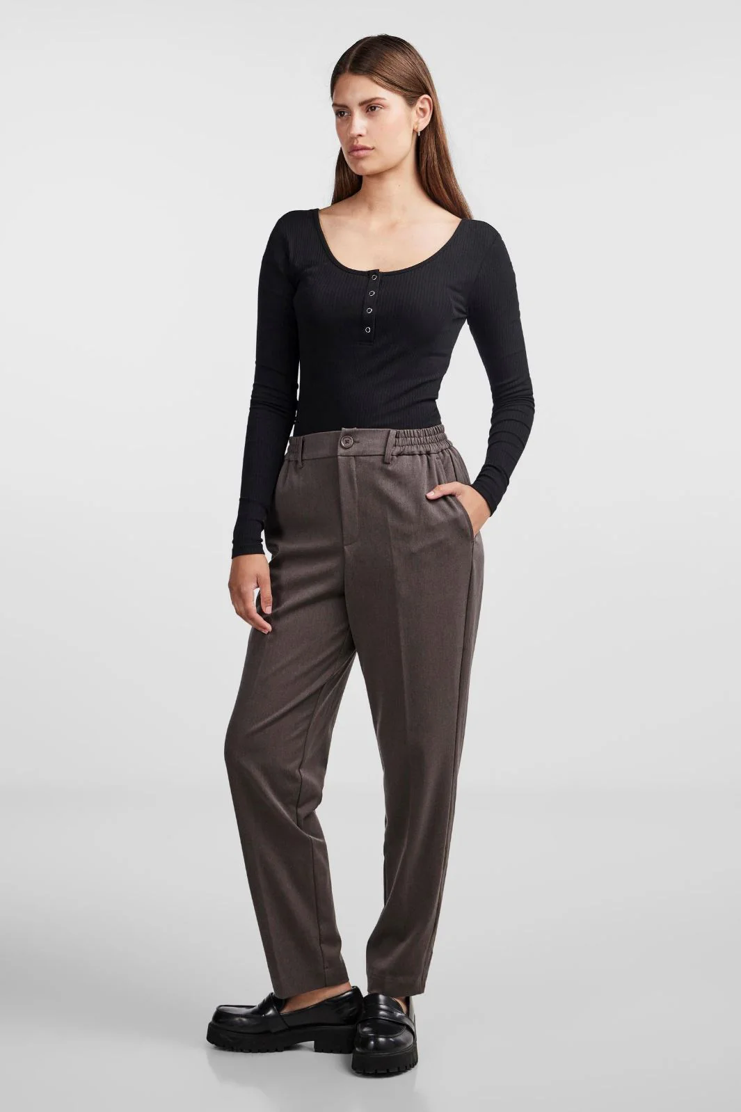 Pieces Pccamil Ankle Pant 4463205 morel