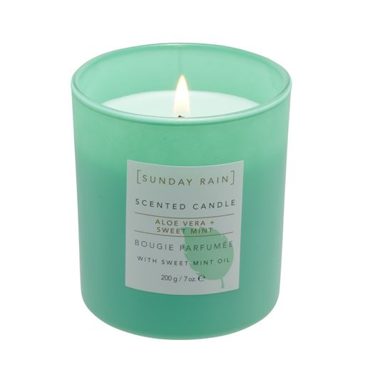 Sunday Rain Duftlys, Aloe Vera & Sweet Mint