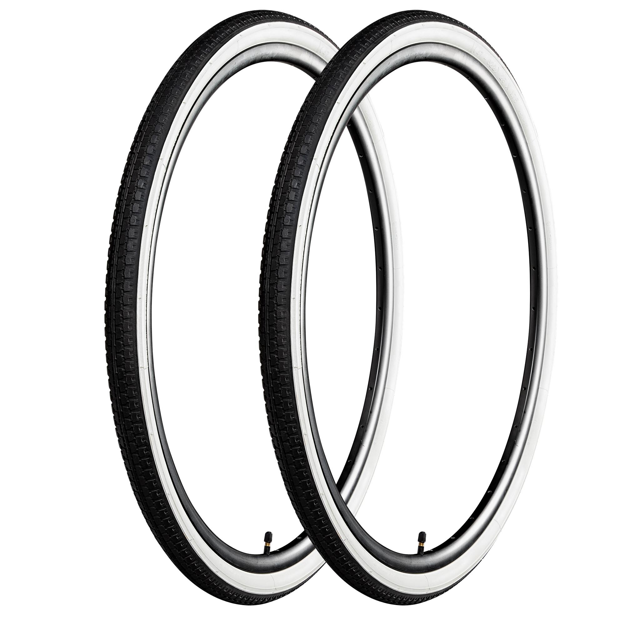 Kenda K-121-011 Fahrradreifen mit Sidewall 2 Reifen 28 x 1,75 schwarz/weiß