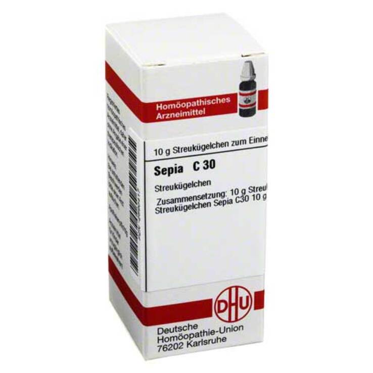 DHU Sepia C 30 Globuli, 10 g