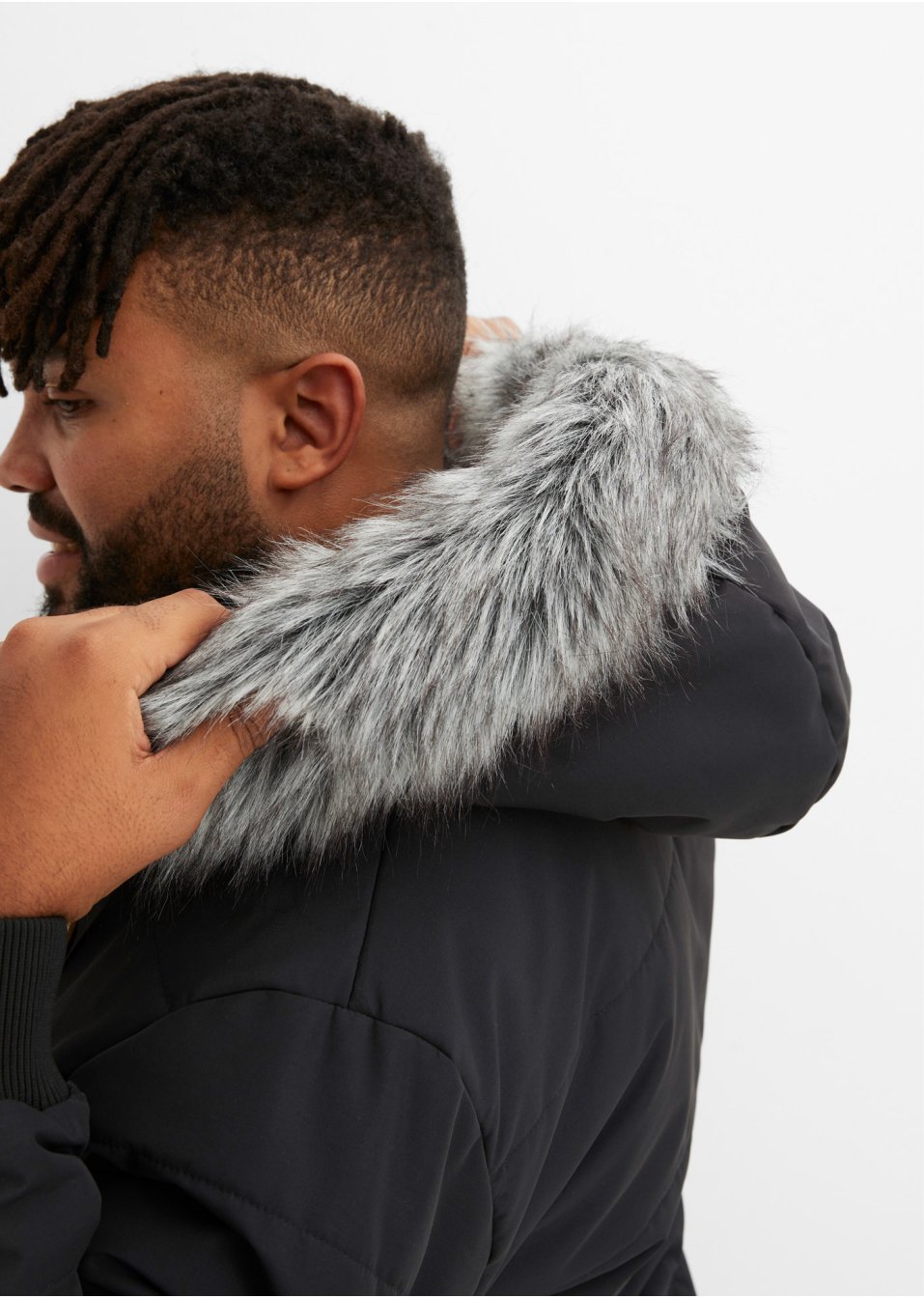 Veste fonctionnelle à capuche style blouson