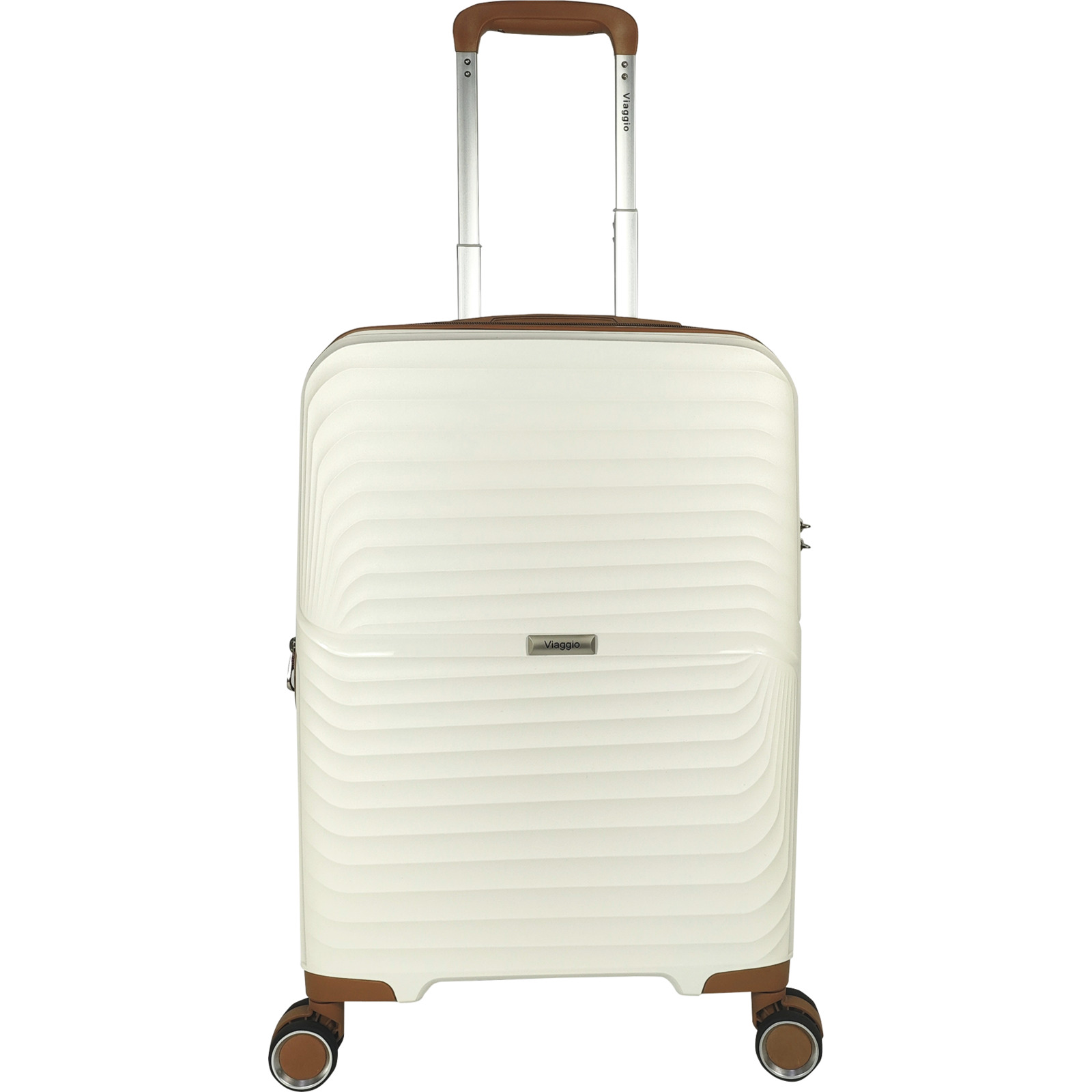 Schalenkoffer Nelio S, weiss