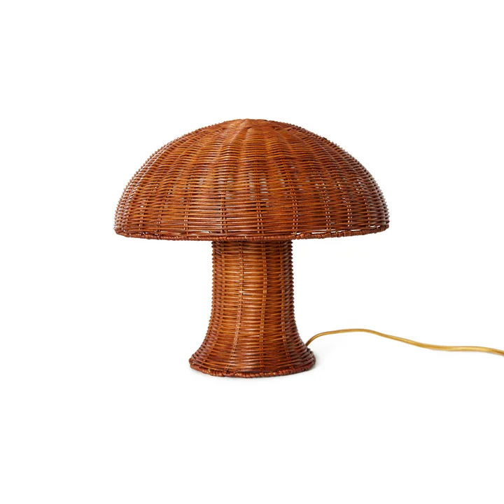 HKliving - Rattan Tischleuchte, natural