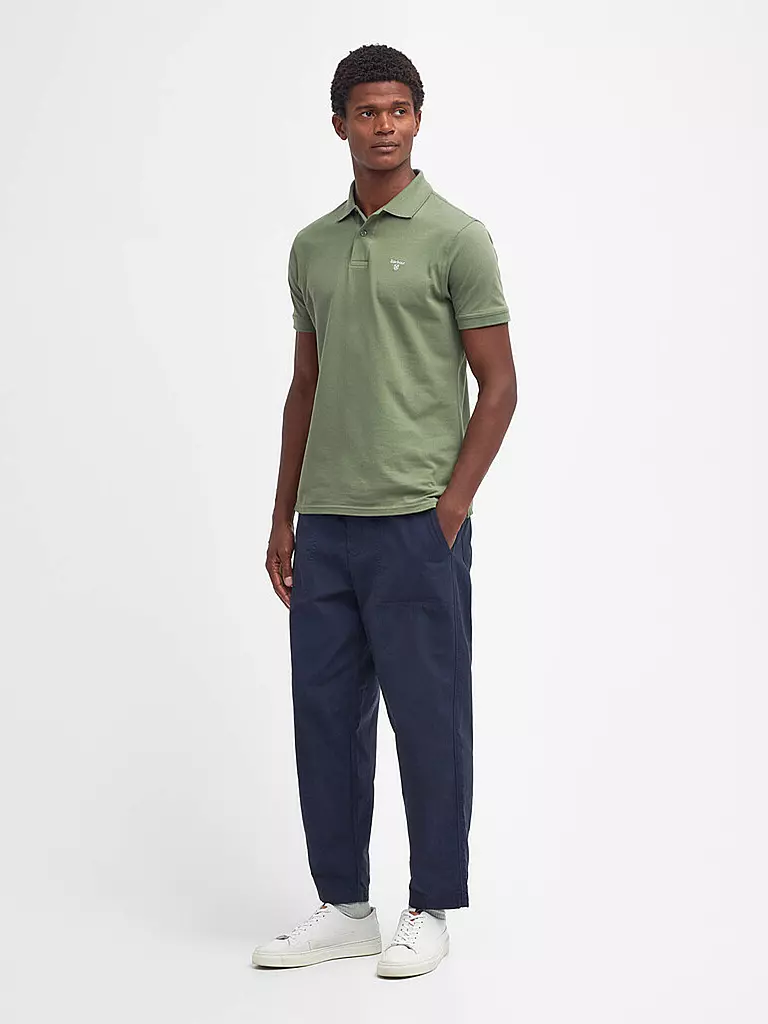 BARBOUR Poloshirt olive