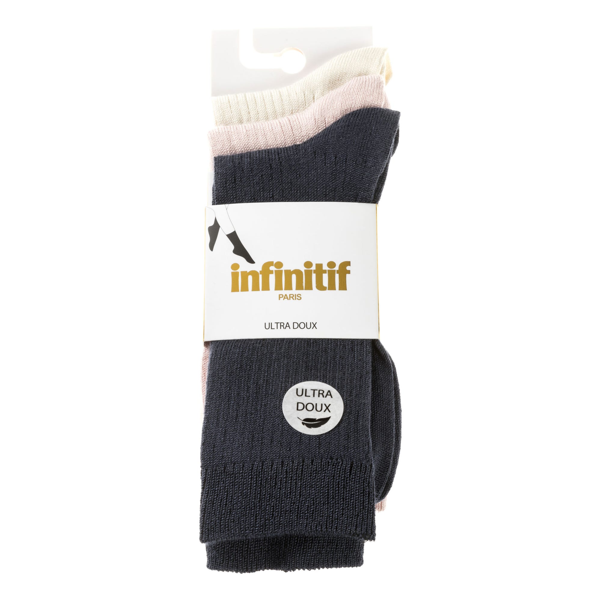 Chaussettes Femme bleu marine