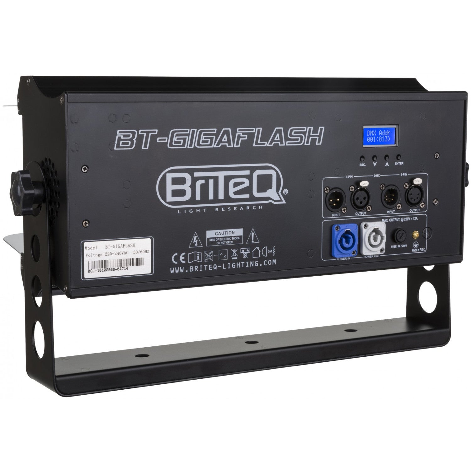 Briteq BT-Gigaflash LED stroboscoop met pixelcontrole