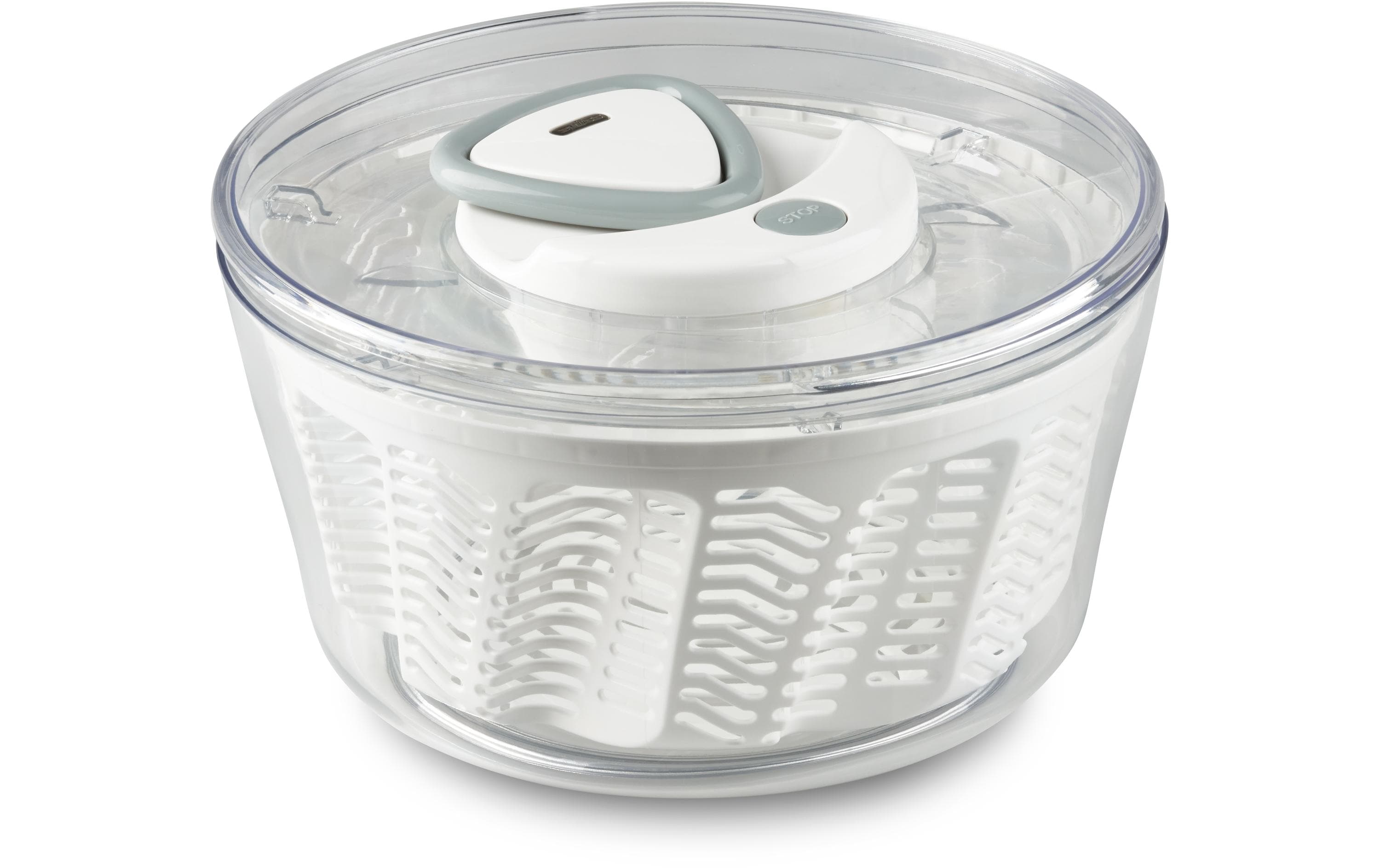 Salatschleuder Easy Spin 2 26 cm, WeissPraktische Salatschleuder