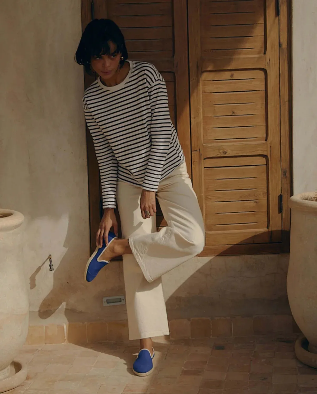 Espadrille Coton Angarde