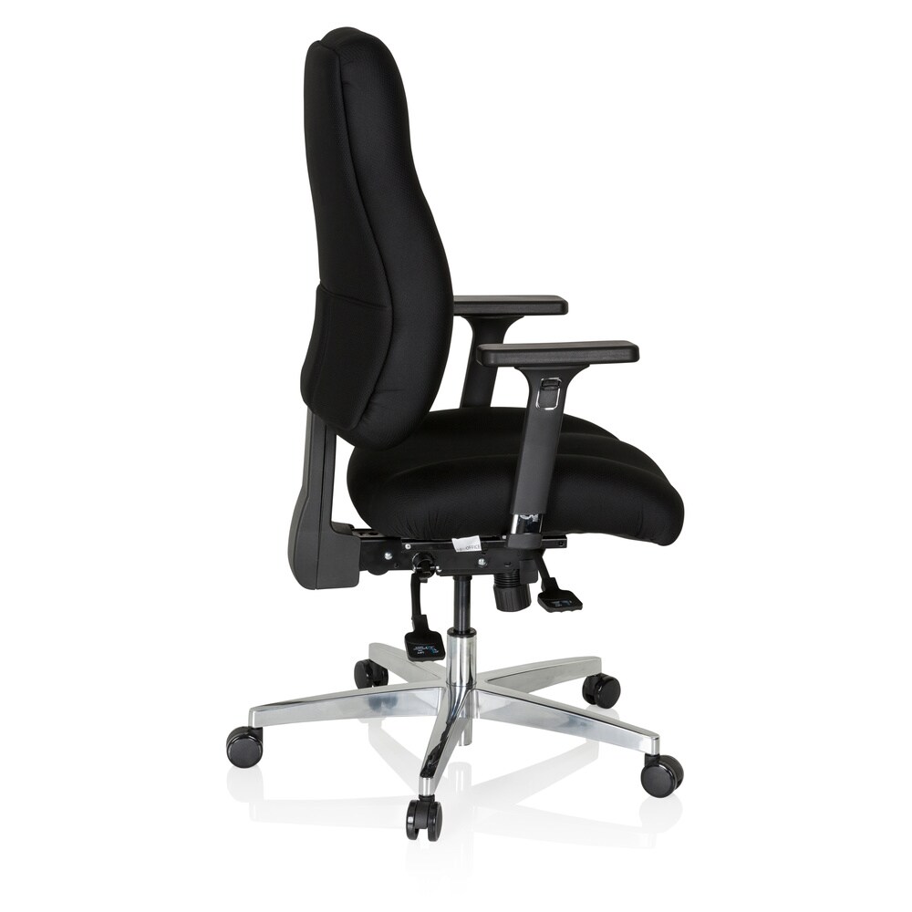 Profi Bürostuhl ZENIT COMFORT Stoff mit Armlehnen (höhenverstellbar) hjh OFFICE