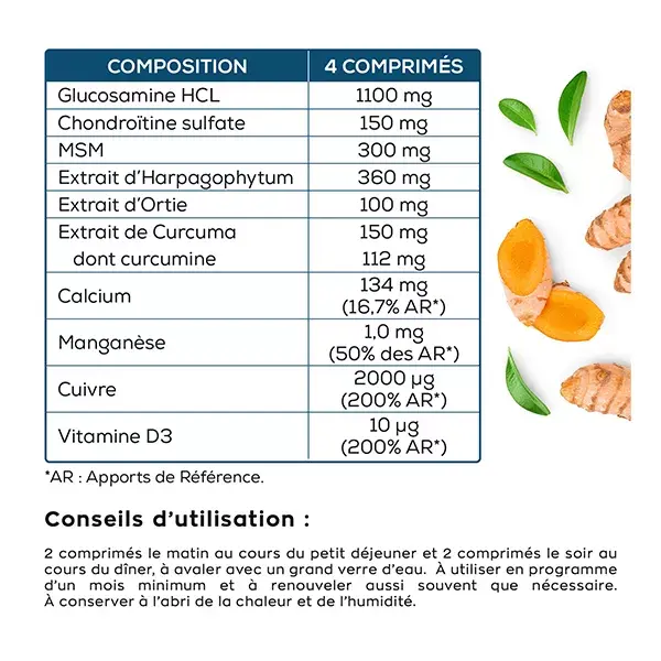 Granions Chondrostéo+ Fort Joints 160 comprimidos