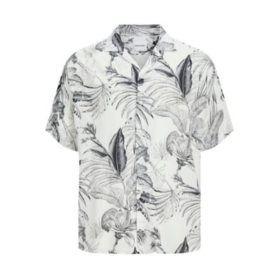 Chemise à manches courtes homme Jjguru Monochrome Aop Resort JACK JONES