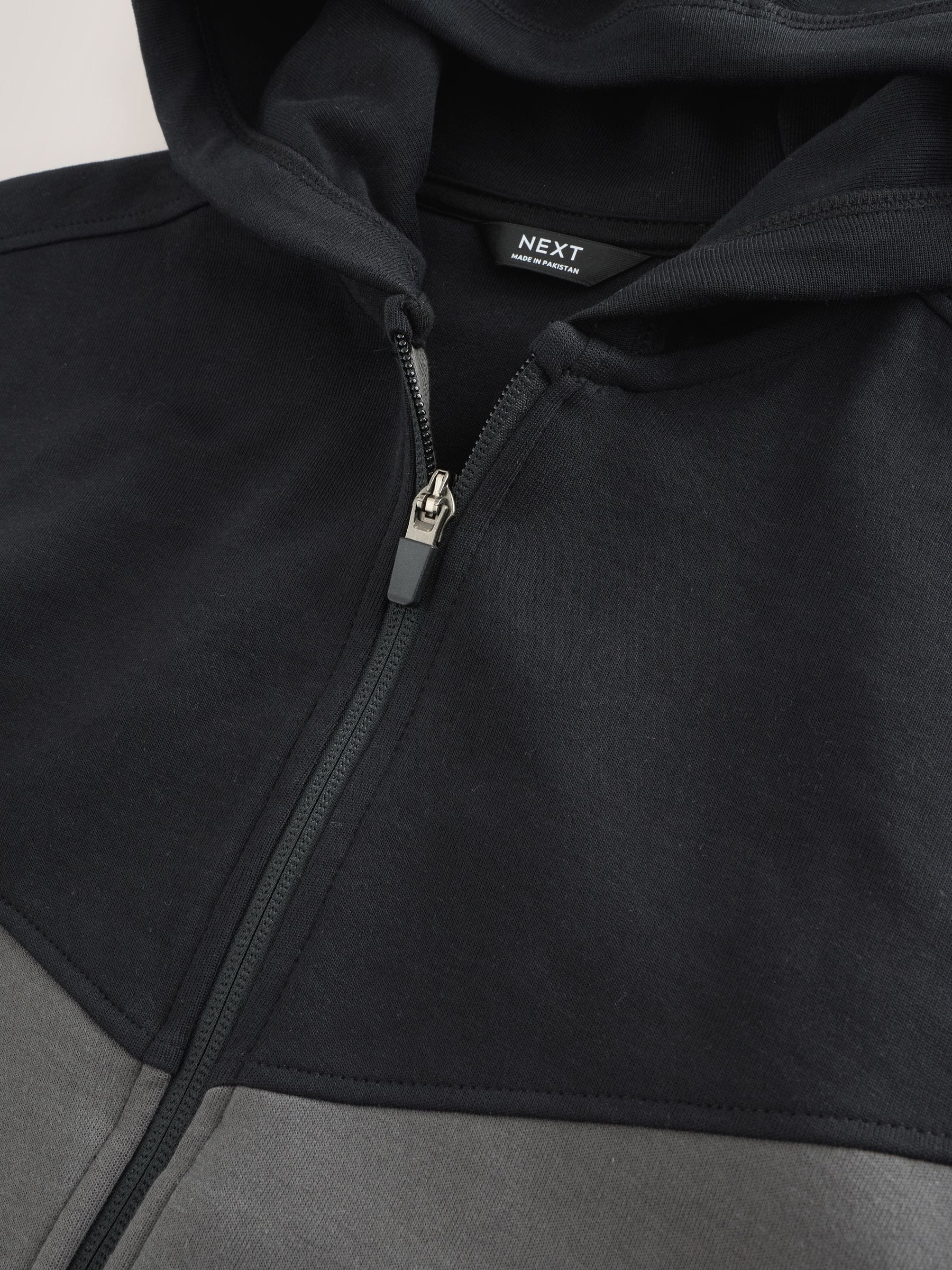Antraciet - Tech Sportswear Hoodie and Joggers Set