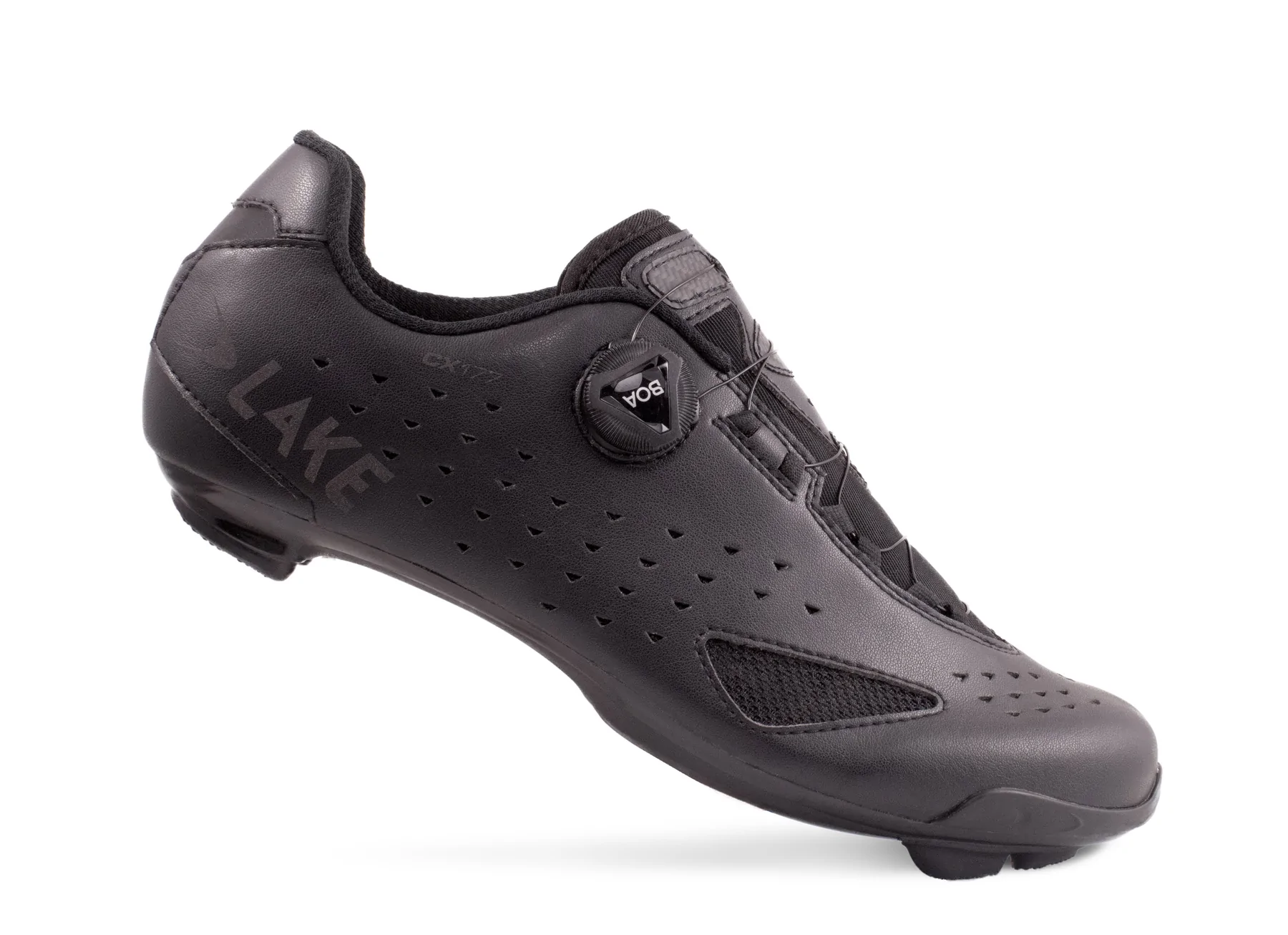 Lake CX177 Sort Racer Sko Wide