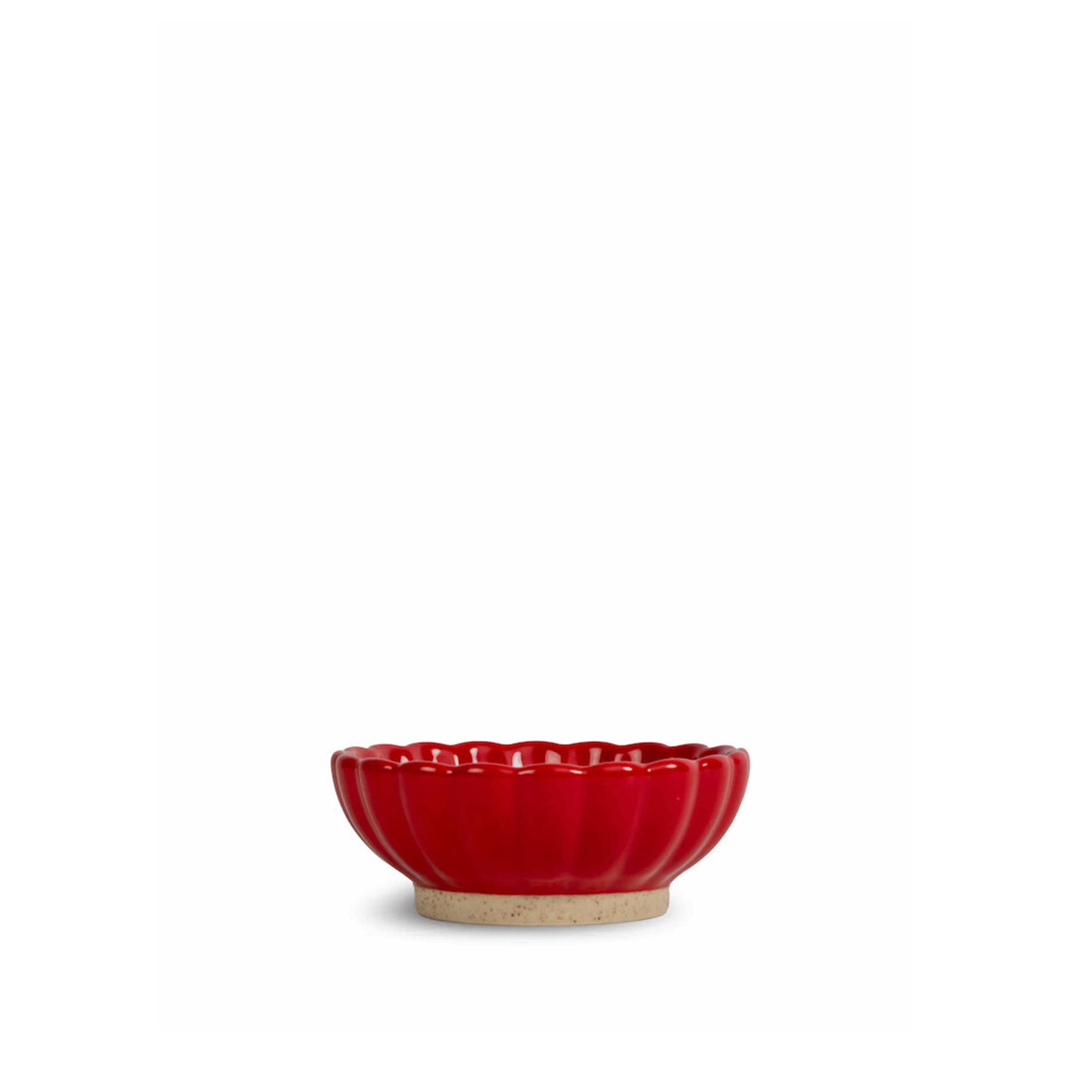 BYON  Florian skål, rød - Ø9,5 cm.