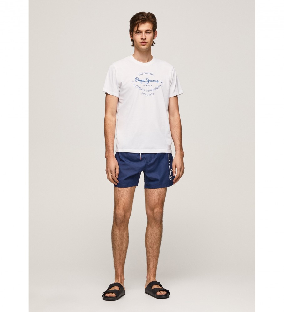 Calção de banho Pepe Jeans Finnick bermuda azul marinho