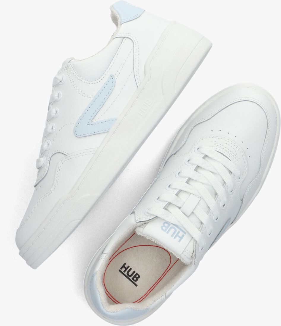 HUB witte hub lage sneakers court-z