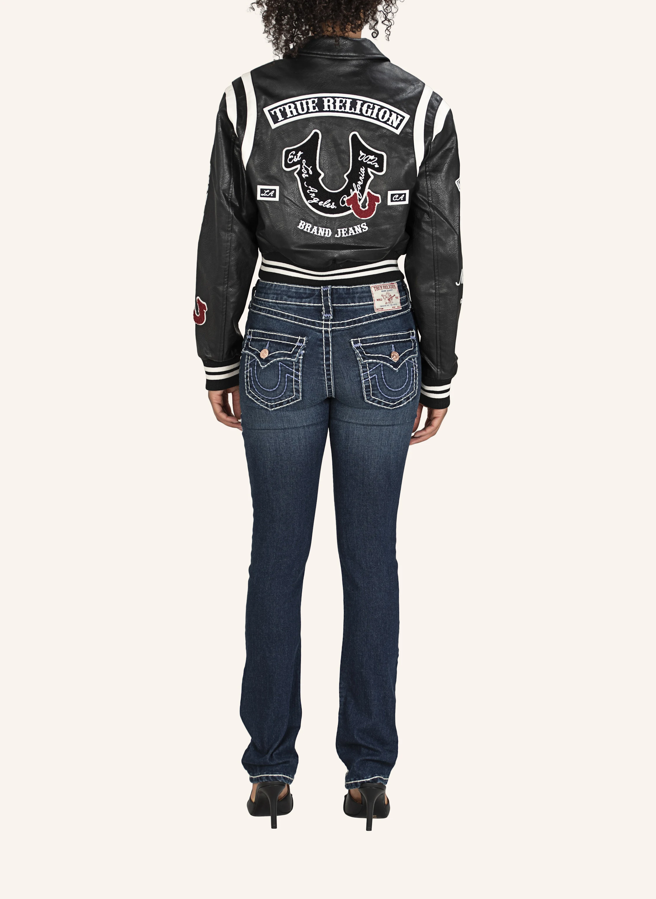 TRUE RELIGION Bomber Jacke MOTO