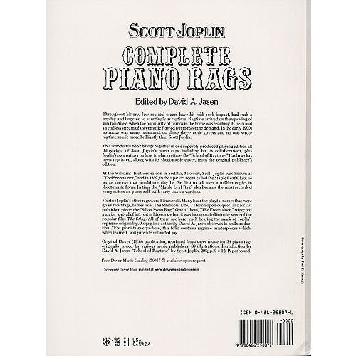 MusicSales - Scott Joplin - Complete Piano Rags
