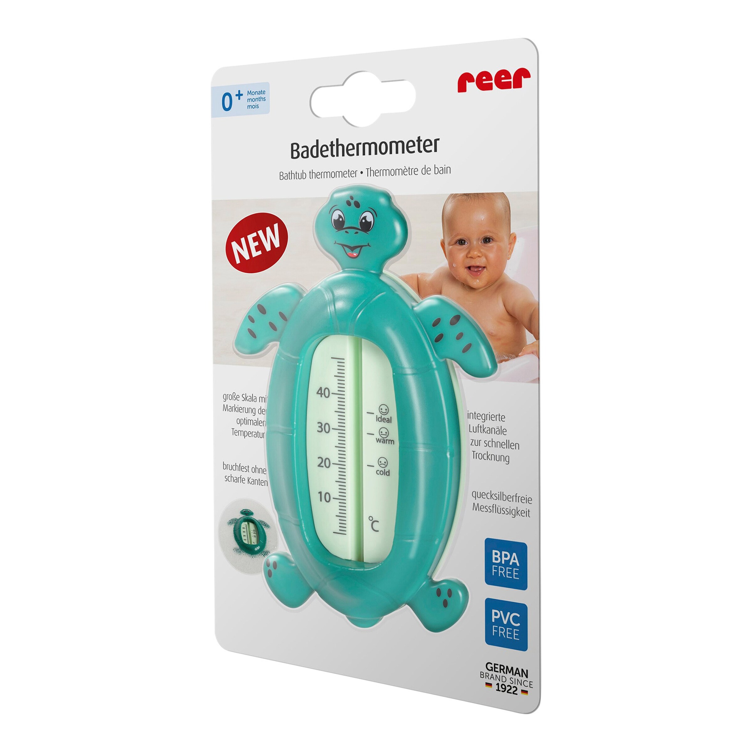 reer Badethermometer Schildkröte