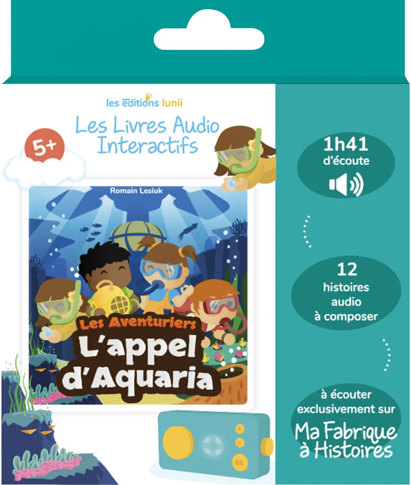 LUNII - ALBUM AUDIO L'APPEL D'AQUARIA