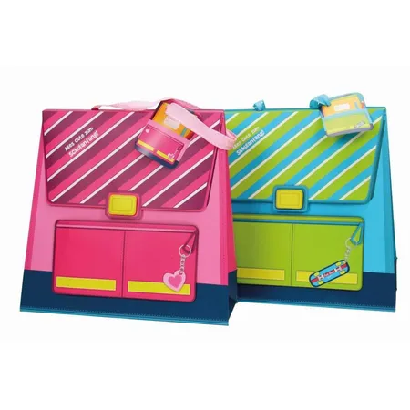 Trötsch Geschenktasche in Schulranzenform, 1 Stück, sortiert