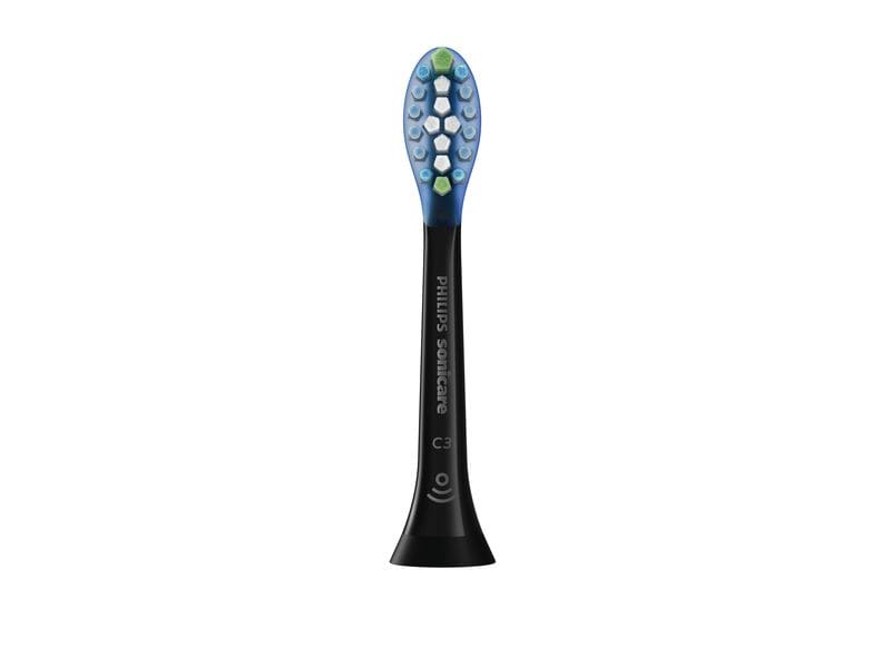 Philips Zahnbürstenkopf C3 Prem. Plaque Defense HX9044/33 4 Ersatzbürsten für Philips Sonicare Schallzahnbürsten