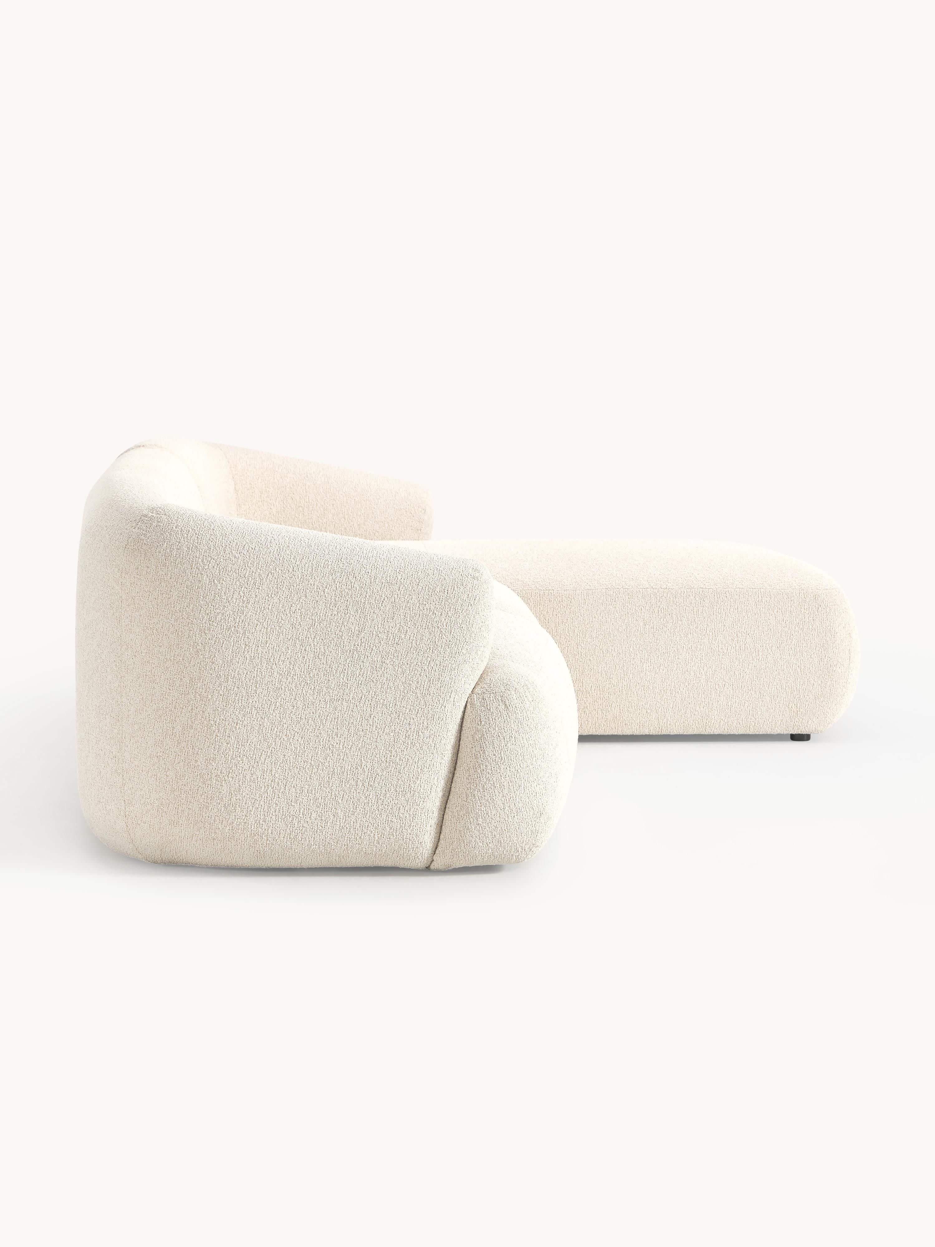 Modulaire bouclé hoekbank Sofia (3-zits)