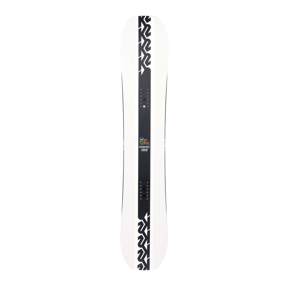 K2 GEOMETRIC - Snowboard freestyle Homme black/white