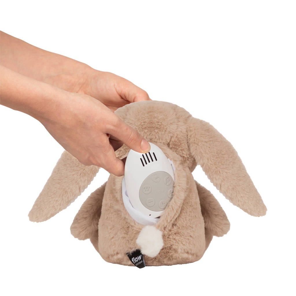 hartslagknuffel milo konijn bruin - knuffel 15 cm