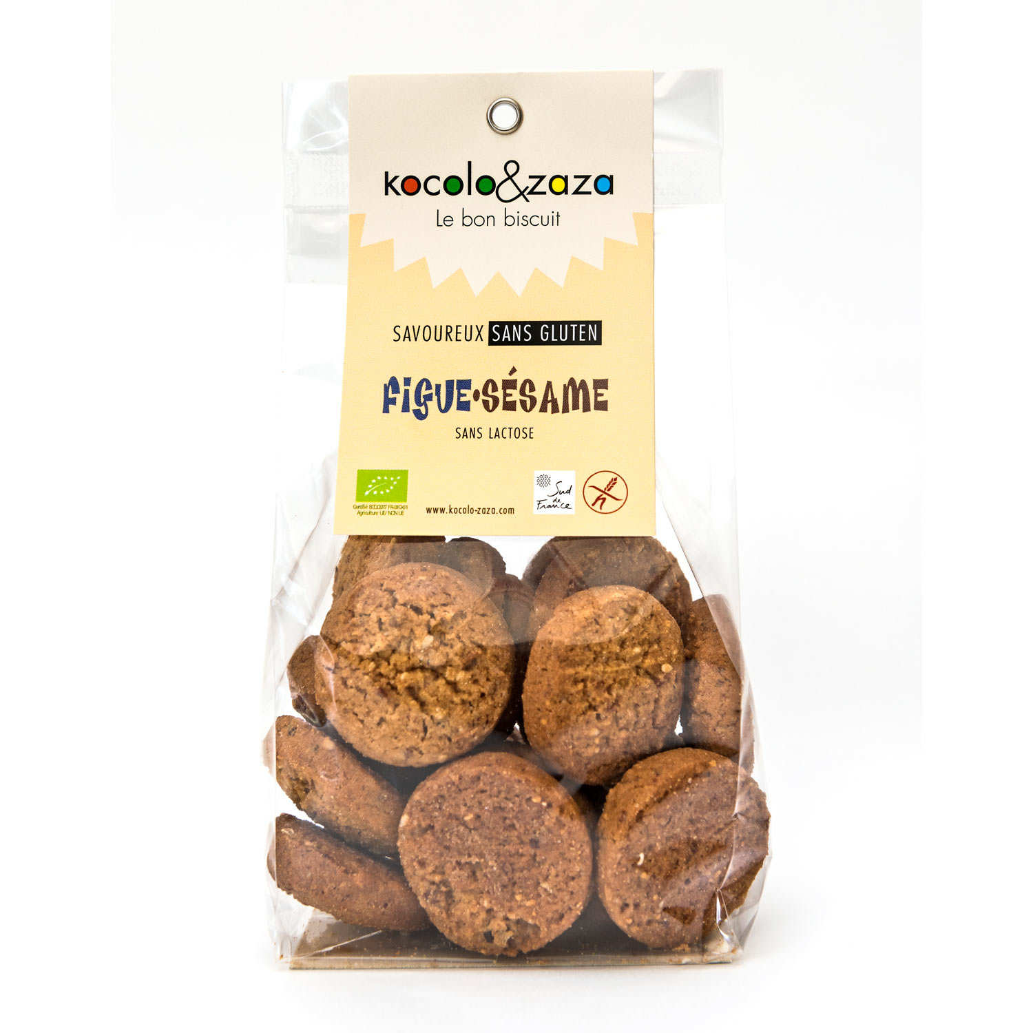 Biscuit figues sésame bio sans gluten et sans lactose