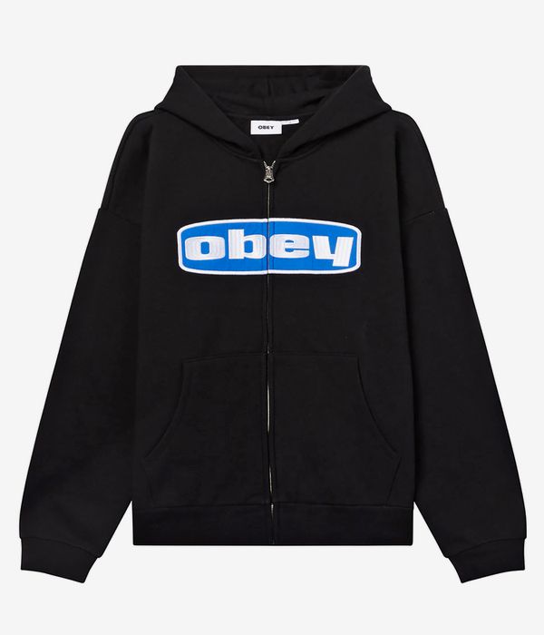 Obey Boxed In Extra Zip-Hoodie (black)