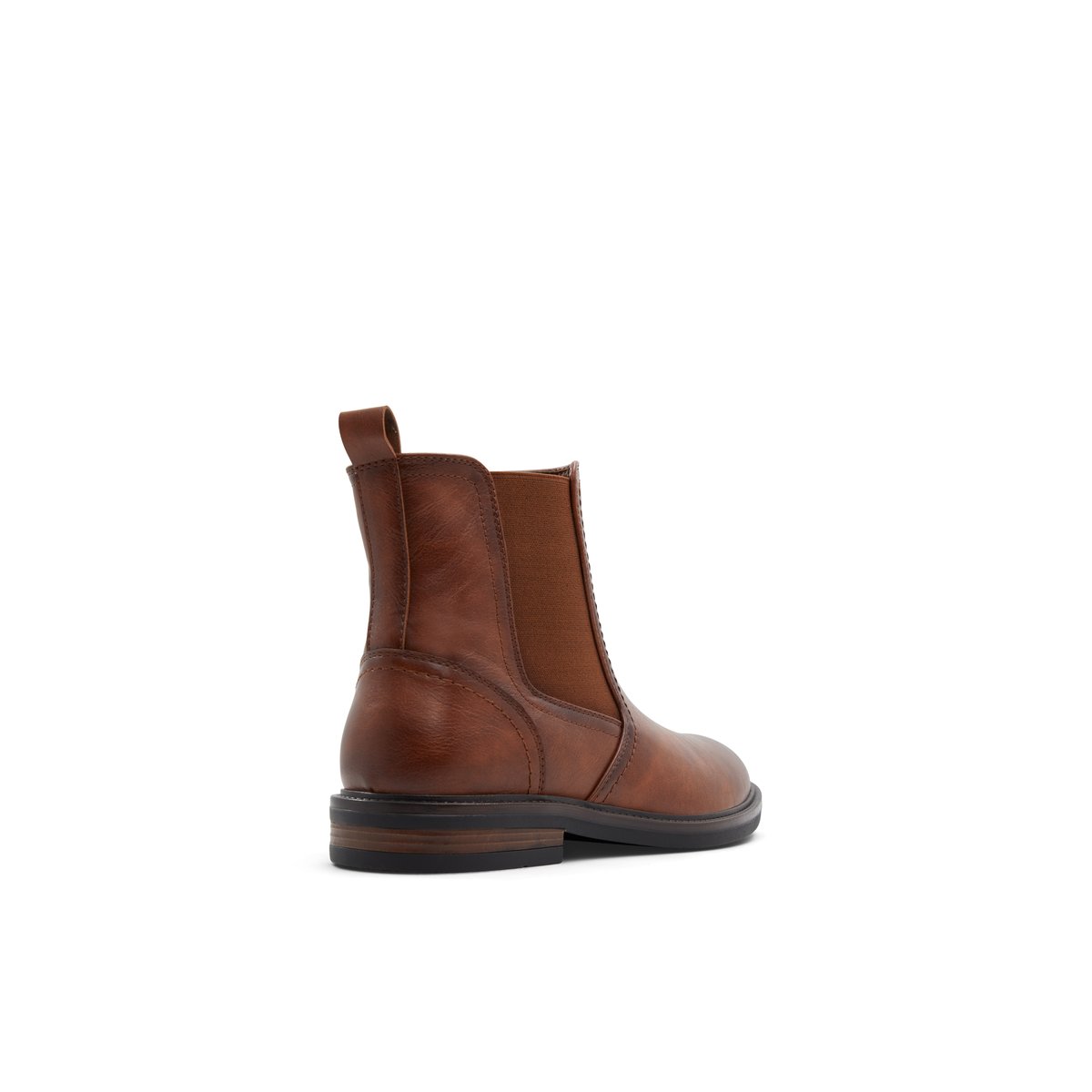 K STUDIO-Romab-Bottes chelsea - Talon plat - Cognac