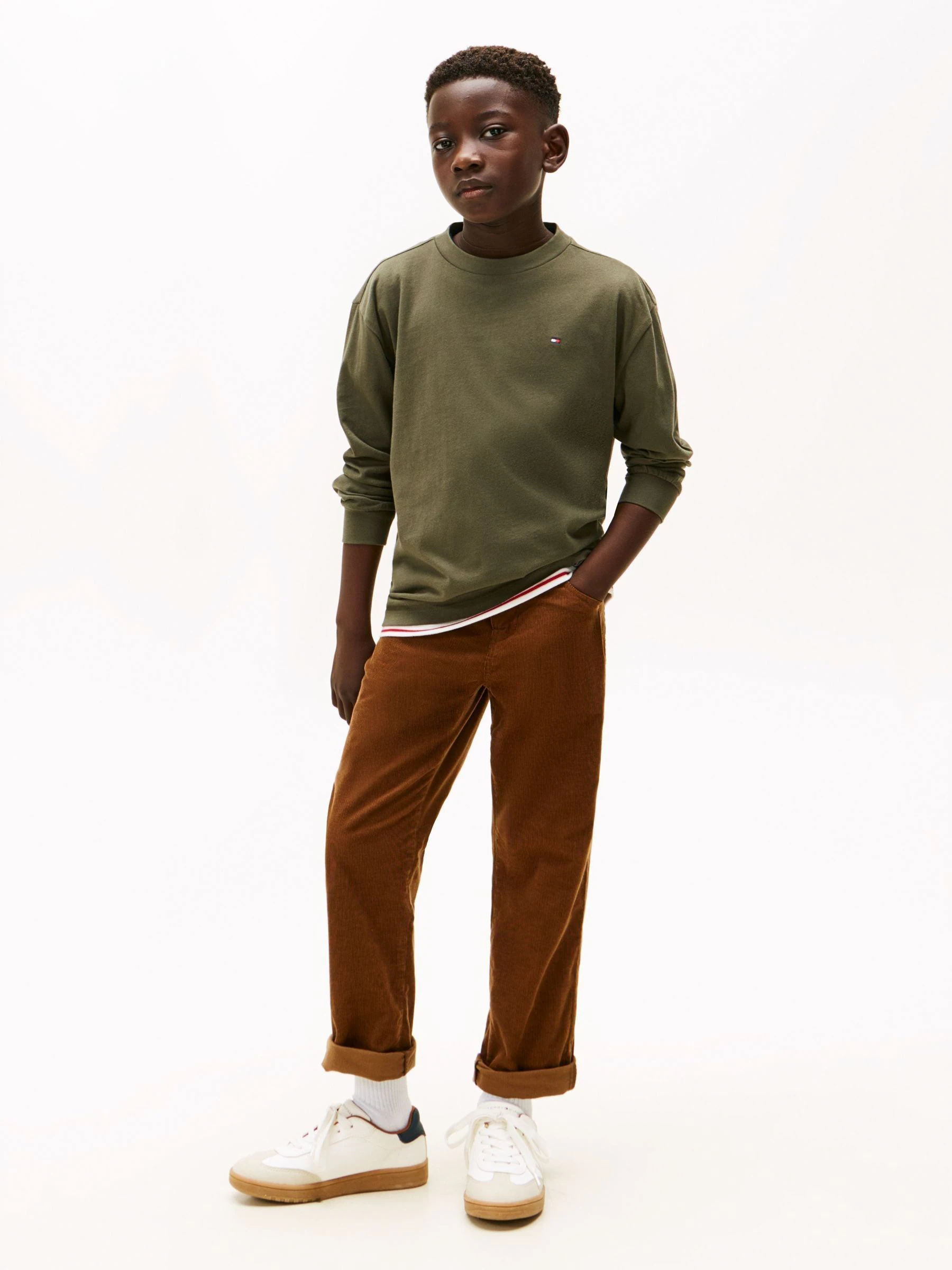 Tommy Hilfiger Essential Jersey Long Sleeve T-Shirt