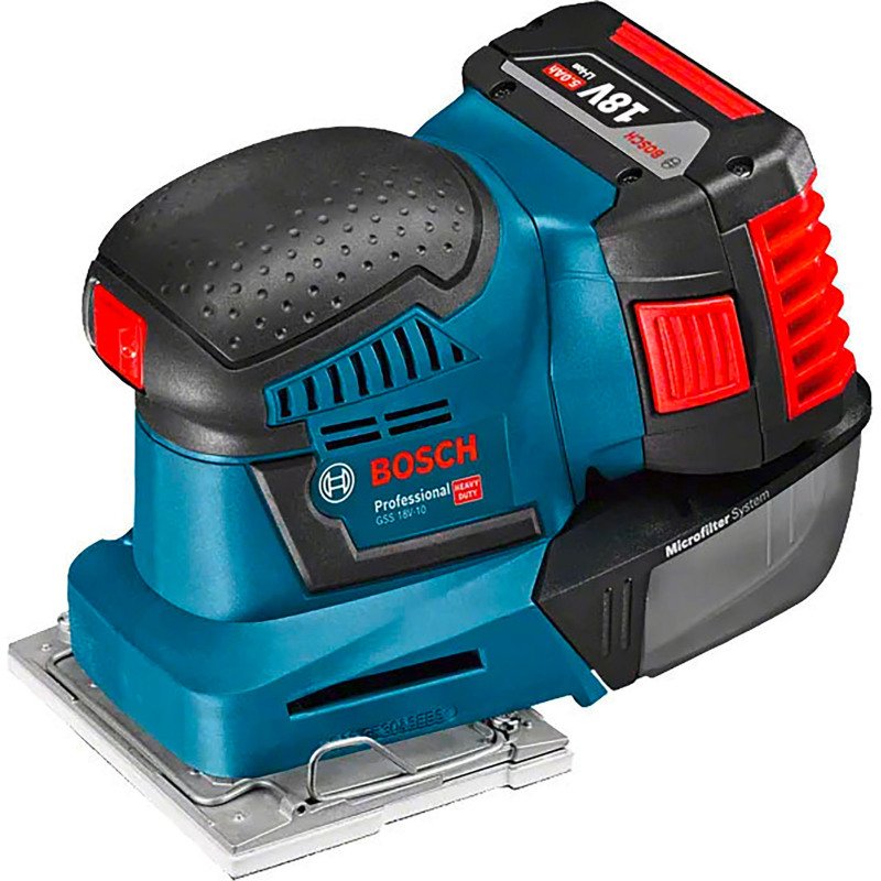 Ponceuse vibrante sans fil Bosch Professional GSS 18V-10