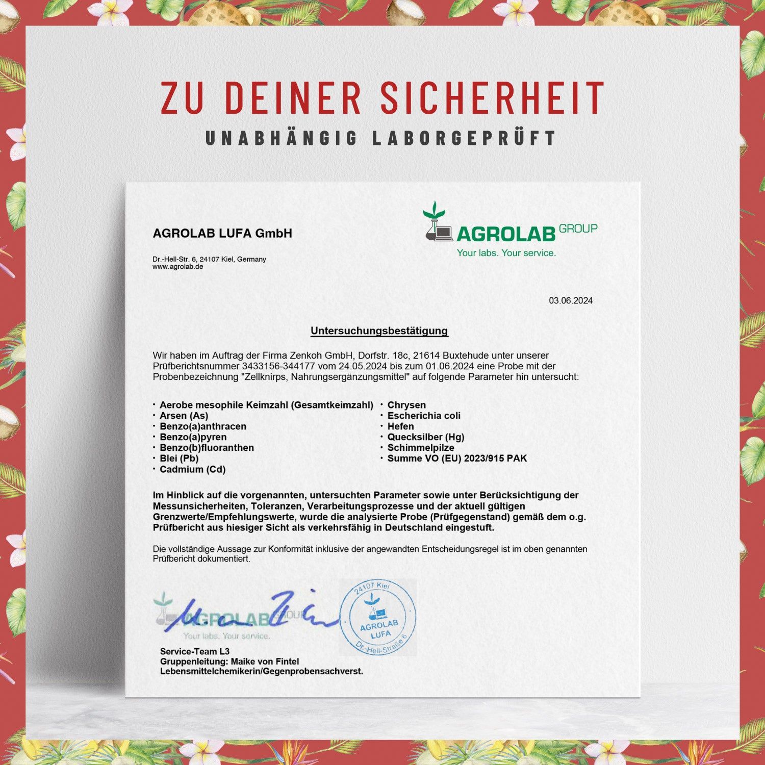 Vitamin B12-Tropfen für Kinder ab 3 Jahren 100% ohne Alkohol & Vegan - Zellkind - NATURTREU®