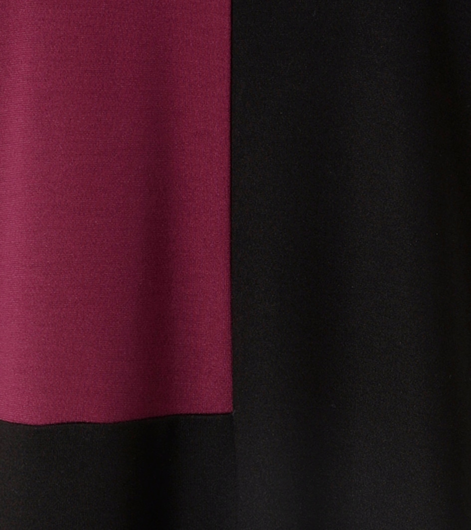 Aniston CASUAL Jerseykleid mir raffiniertem Farbeinsatz