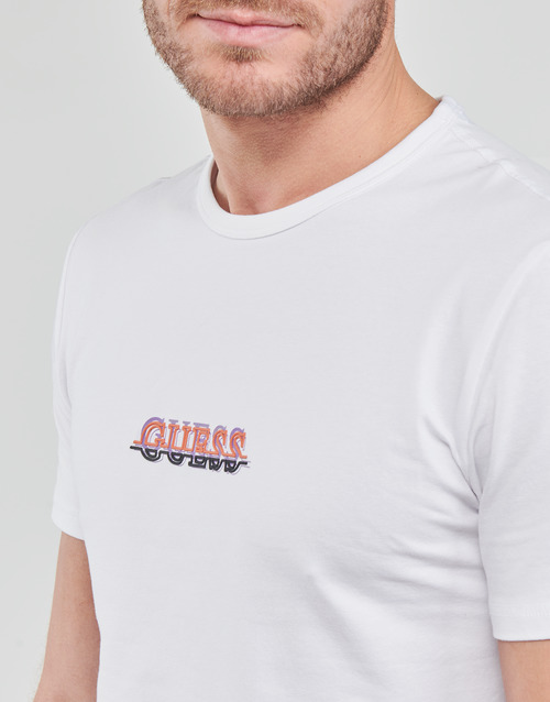 Guess - MAKSIM CN SS TEE - Blanc