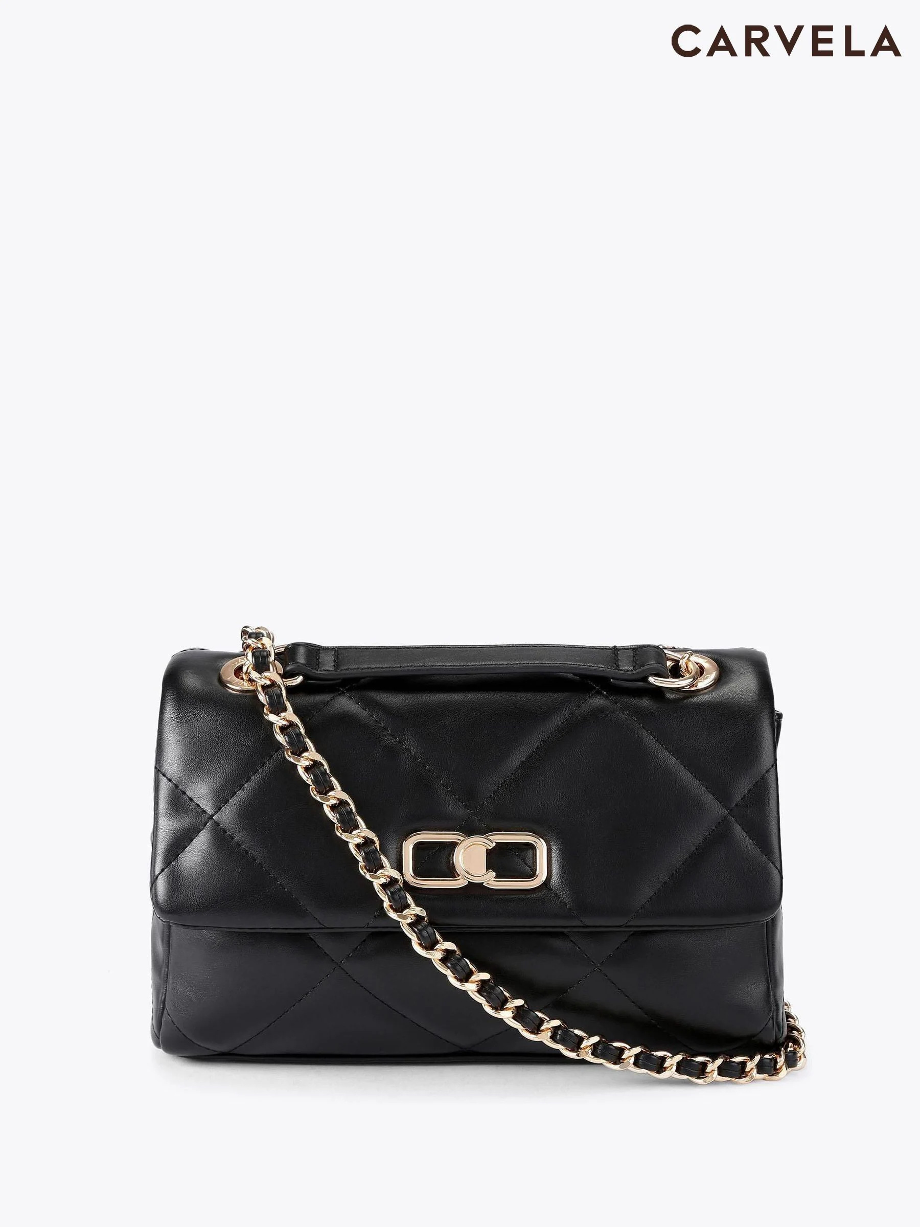Zwart - Carvela Gina Shoulder Bag